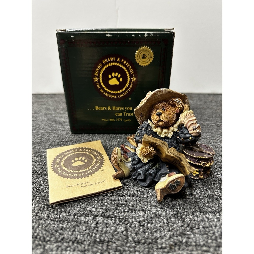 Boyds Bears & Friends Prissy La Vogue... Slave To Fashion 228322GCC Figurine